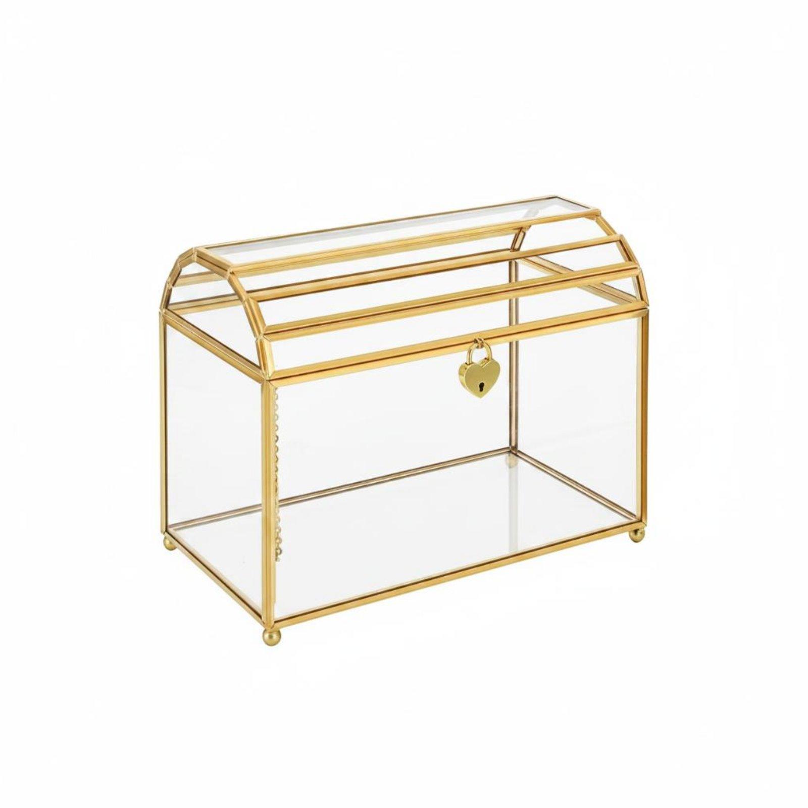 Wedding Card Box - Şeffaf Kart Kutusu Düğün Kartları Kutusu