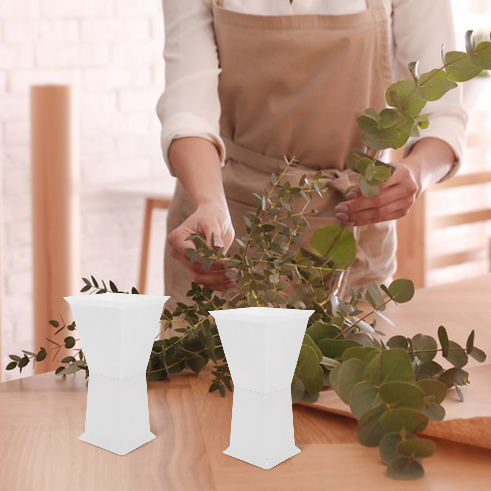 Wedding Floral Supply - 10 Adet Kare Çiçek Aranjmanı Tabanı