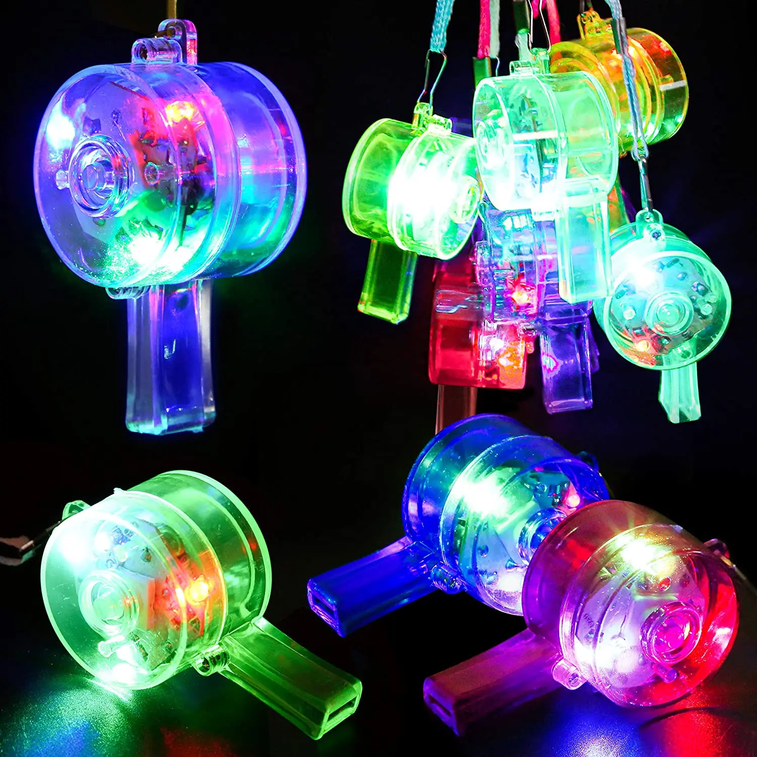 Wedding Supply Bulk - LED Işıklı Düdükler Toplu Parti Malzemeleri