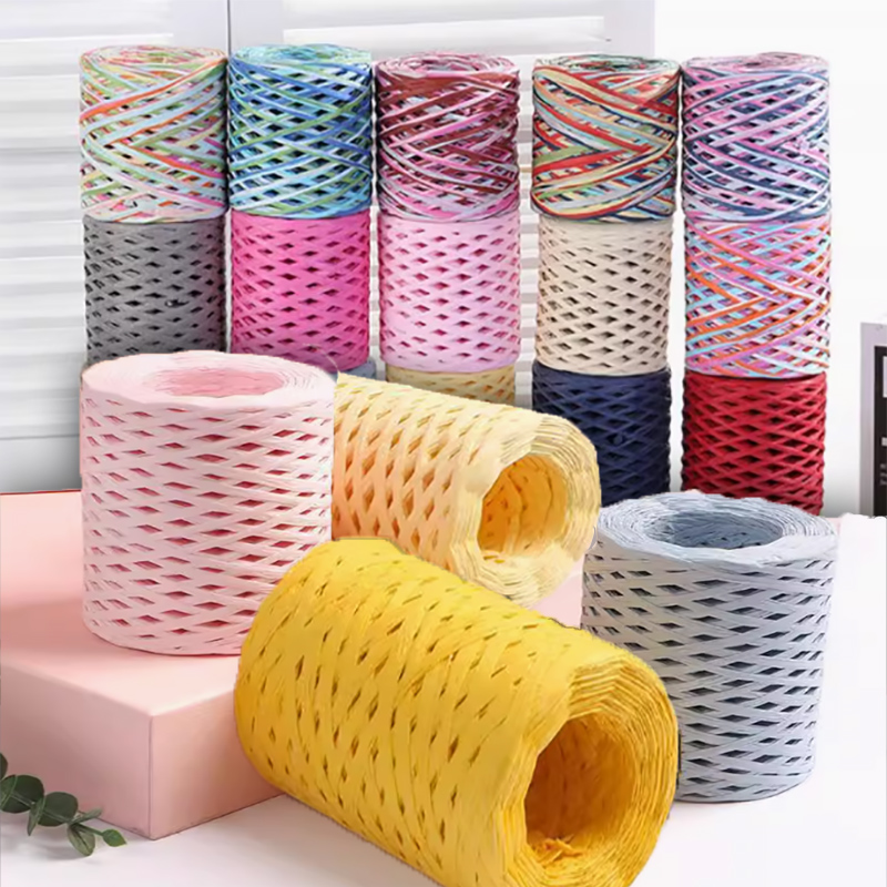Papercraft Supply Ribbon - 200 M/Rulo Rafya Kağıt Zanaat Şerit