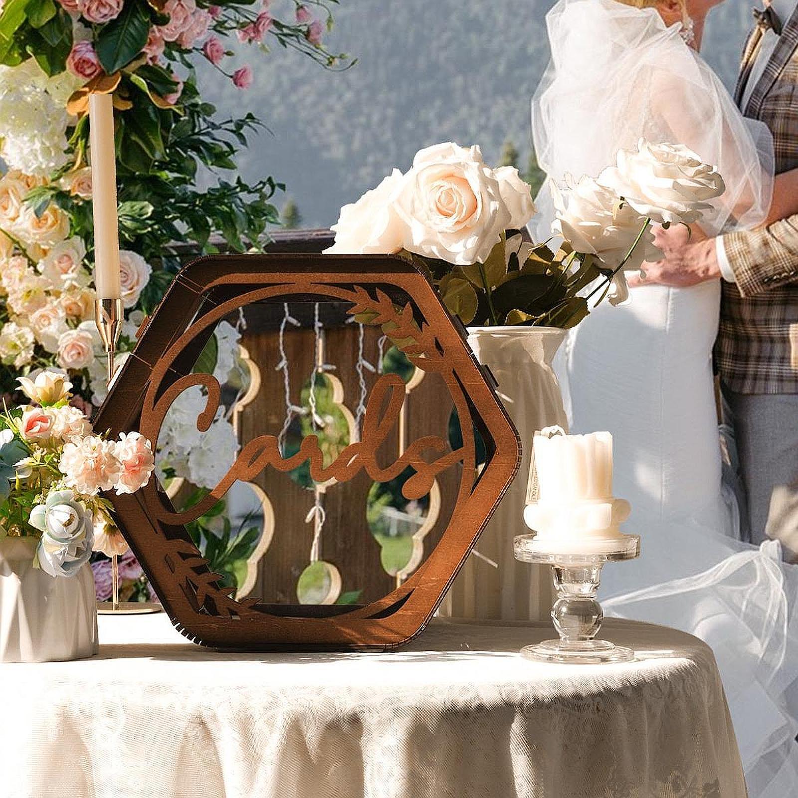 Düğün Kartı Kutusu, Yuvalı Dek - Wedding Card Box incelemesi ve fiyatı