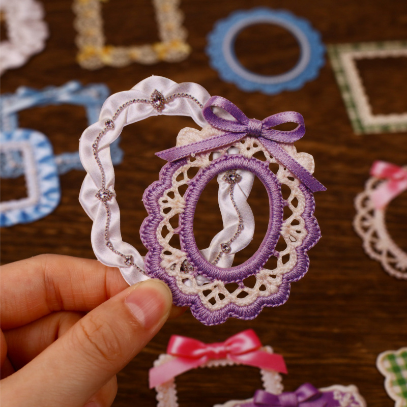 8 sayfa Vintage Şerit Sınır Ya - Papercraft Supply Ribbon incelemesi ve fiyatı