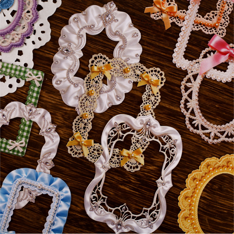 8 sayfa Vintage Şerit Sınır Ya - Papercraft Supply Ribbon incelemesi ve fiyatı