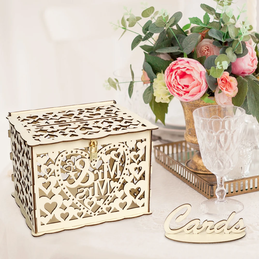 Ahşap evlilik davetiyesi kutu  - Wedding Card Box incelemesi ve fiyatı