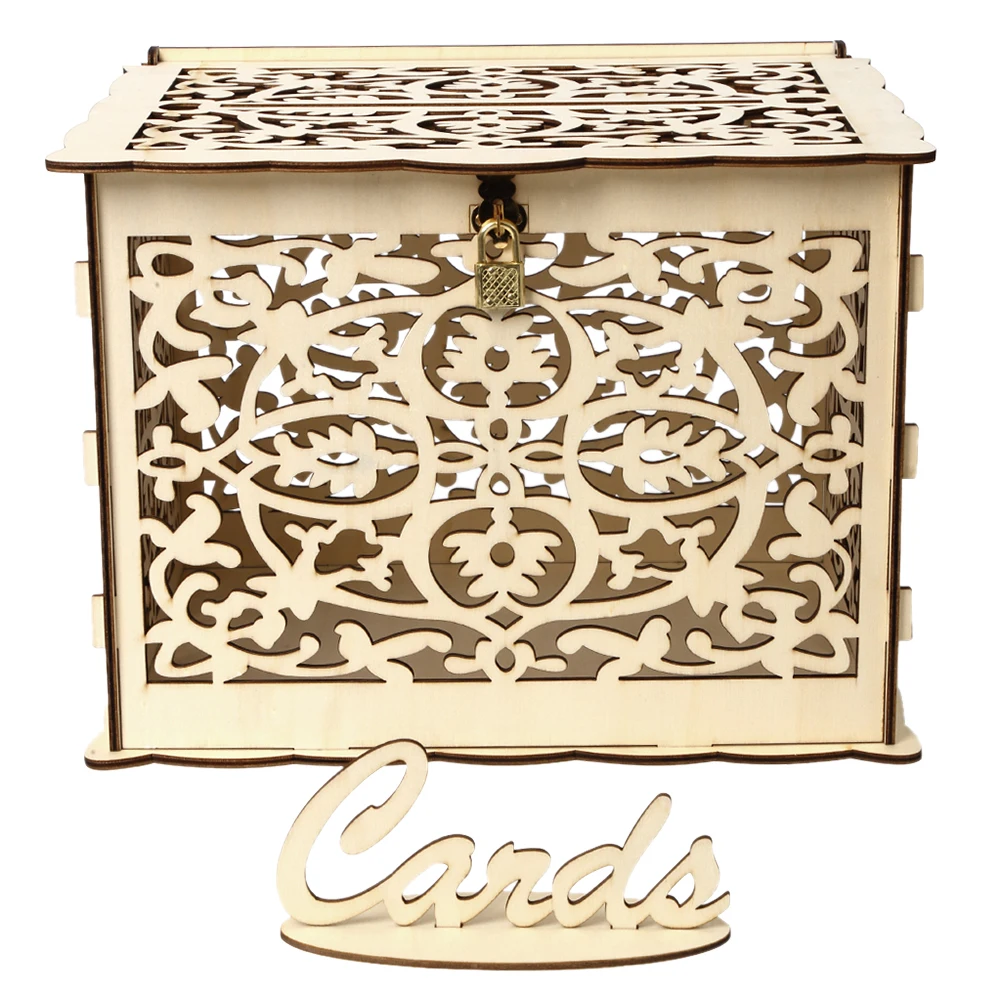 Ahşap evlilik davetiyesi kutu  - Wedding Card Box incelemesi ve fiyatı