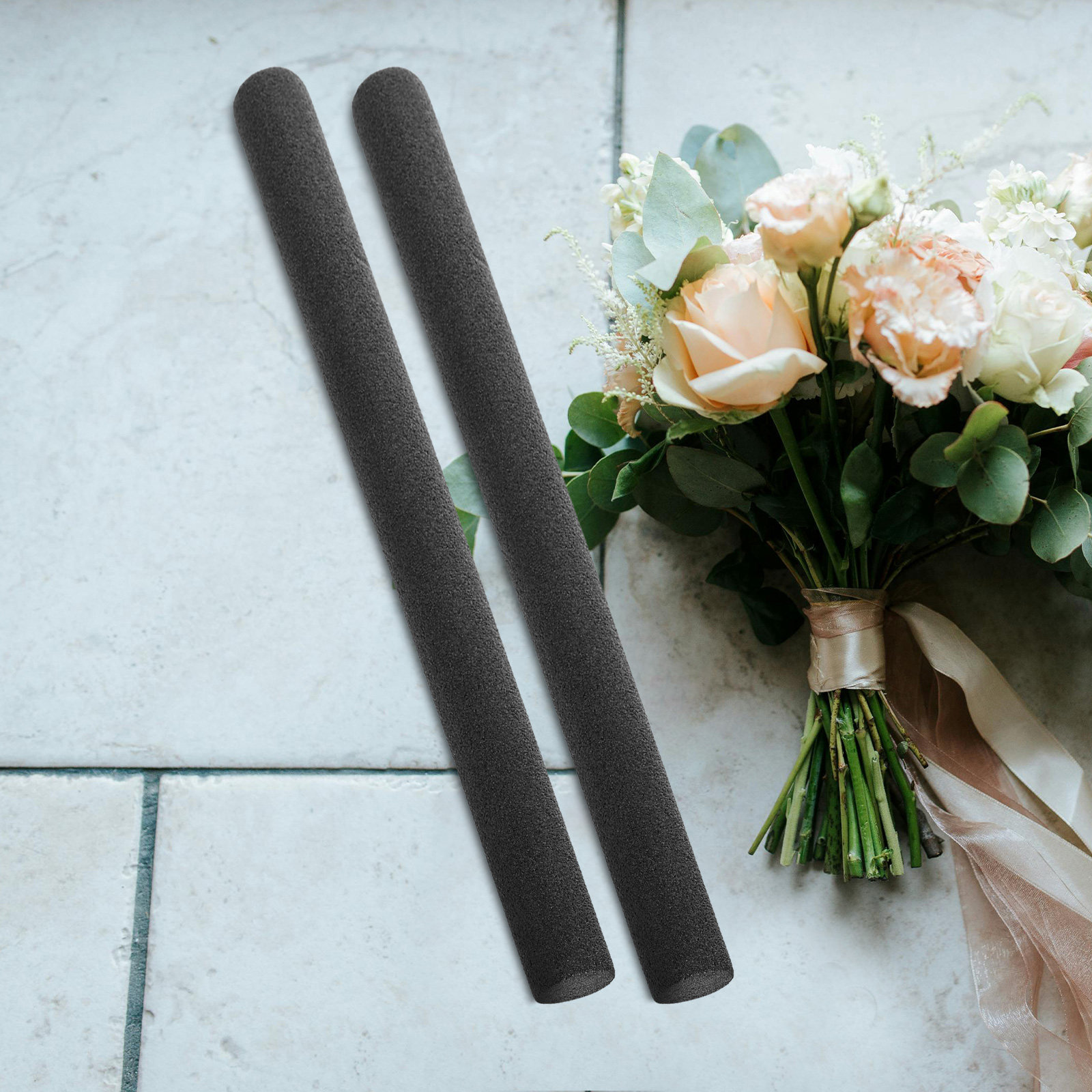 8 Adet Siyah Çiçek Köpük Çubuğ - Wedding Floral Supply incelemesi ve fiyatı