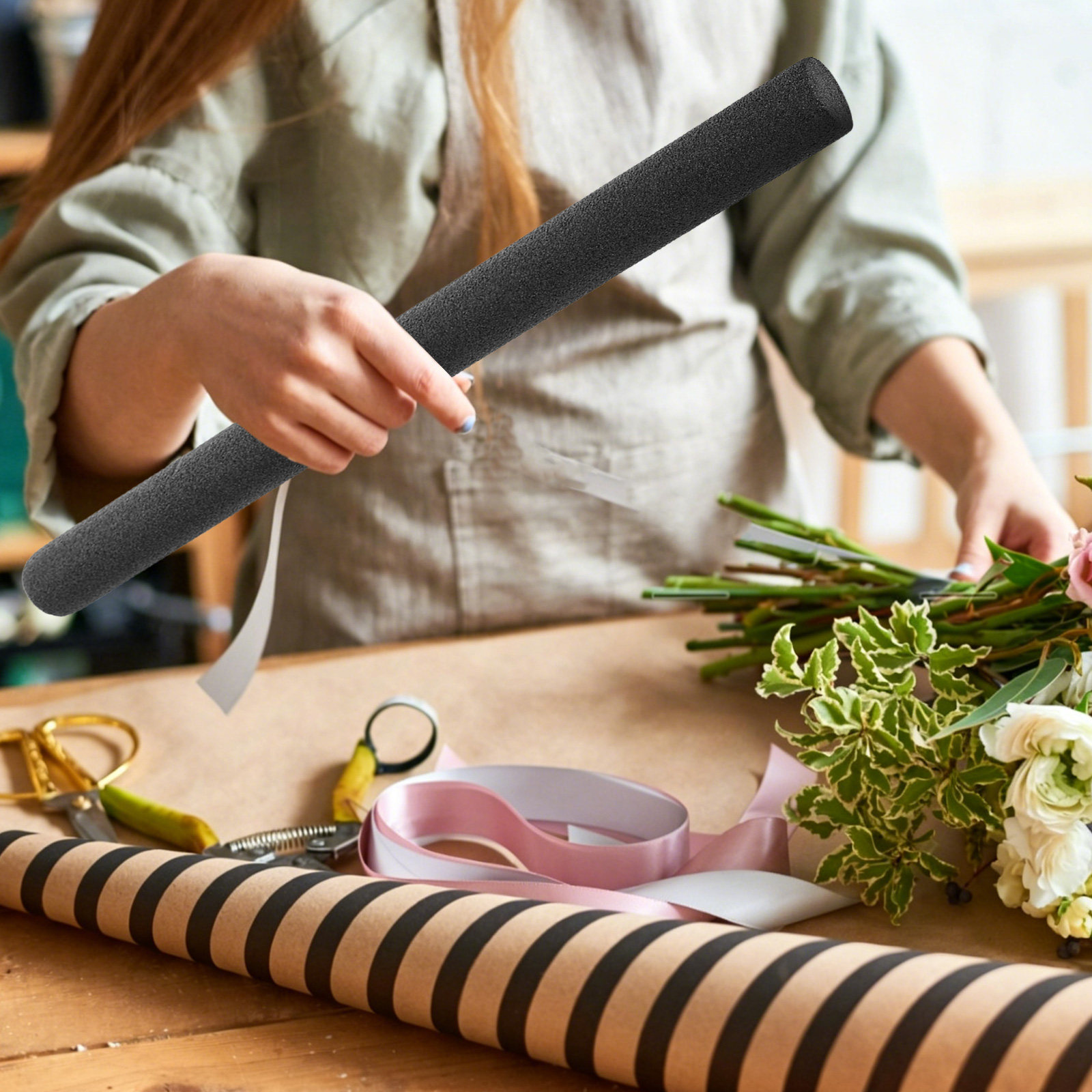 8 Adet Siyah Çiçek Köpük Çubuğ - Wedding Floral Supply incelemesi ve fiyatı