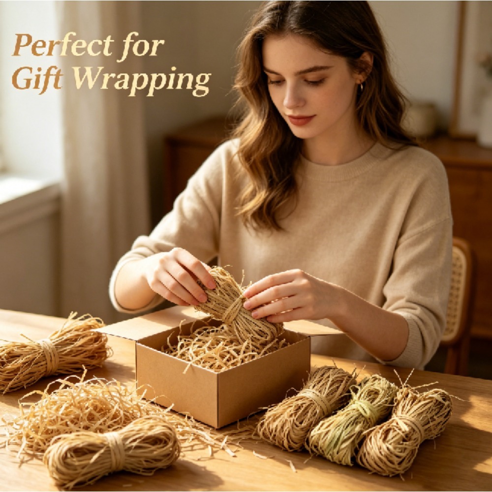 Doğal Vintage Rafya Parçalama  - Wedding Floral Supply incelemesi ve fiyatı