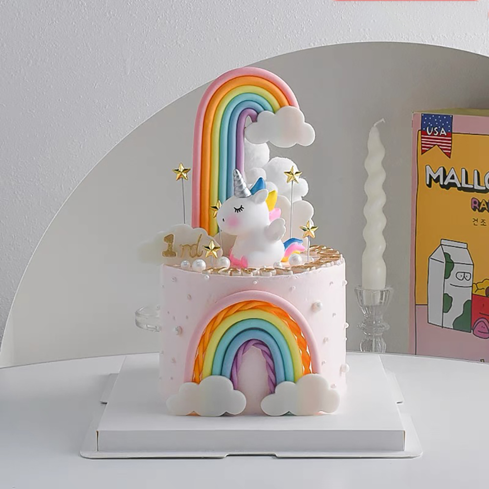 Renkli Unicorn Tema Gökkuşağı  - Wedding Supply Kit incelemesi ve fiyatı