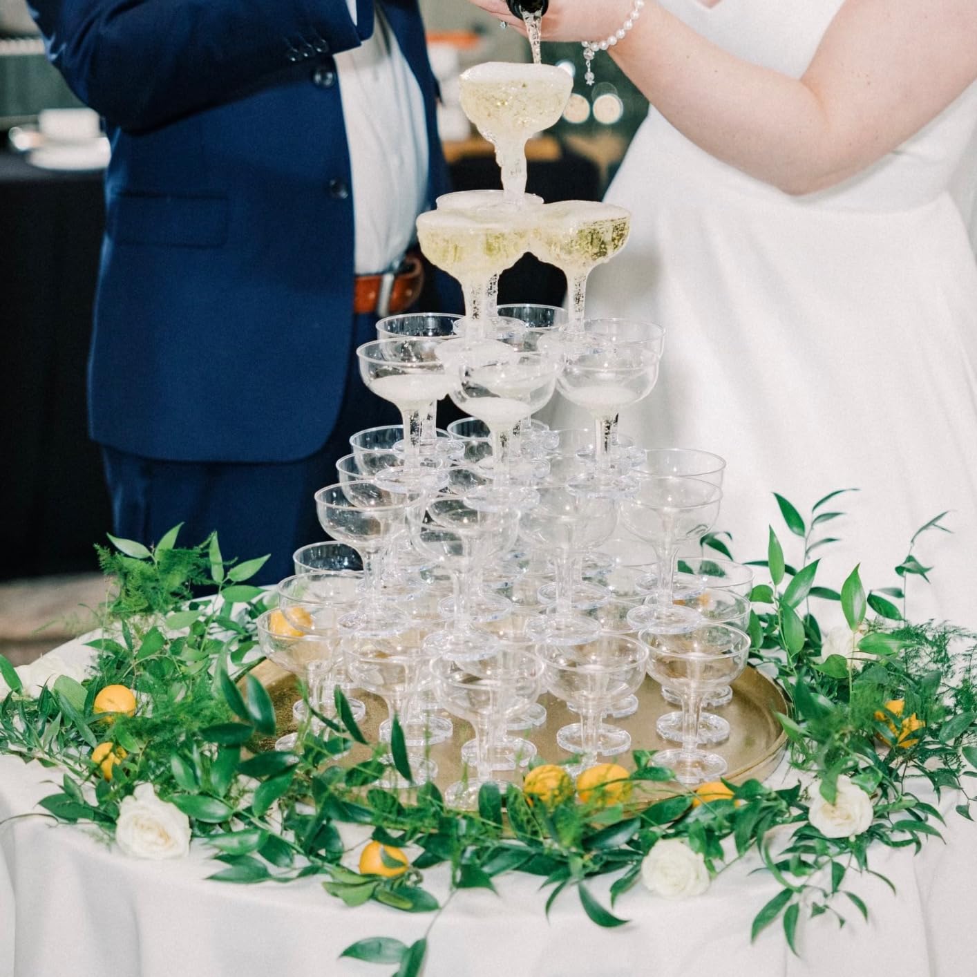 20/40/60 adet düğün şampanya k - Champagne Tower Set incelemesi ve fiyatı