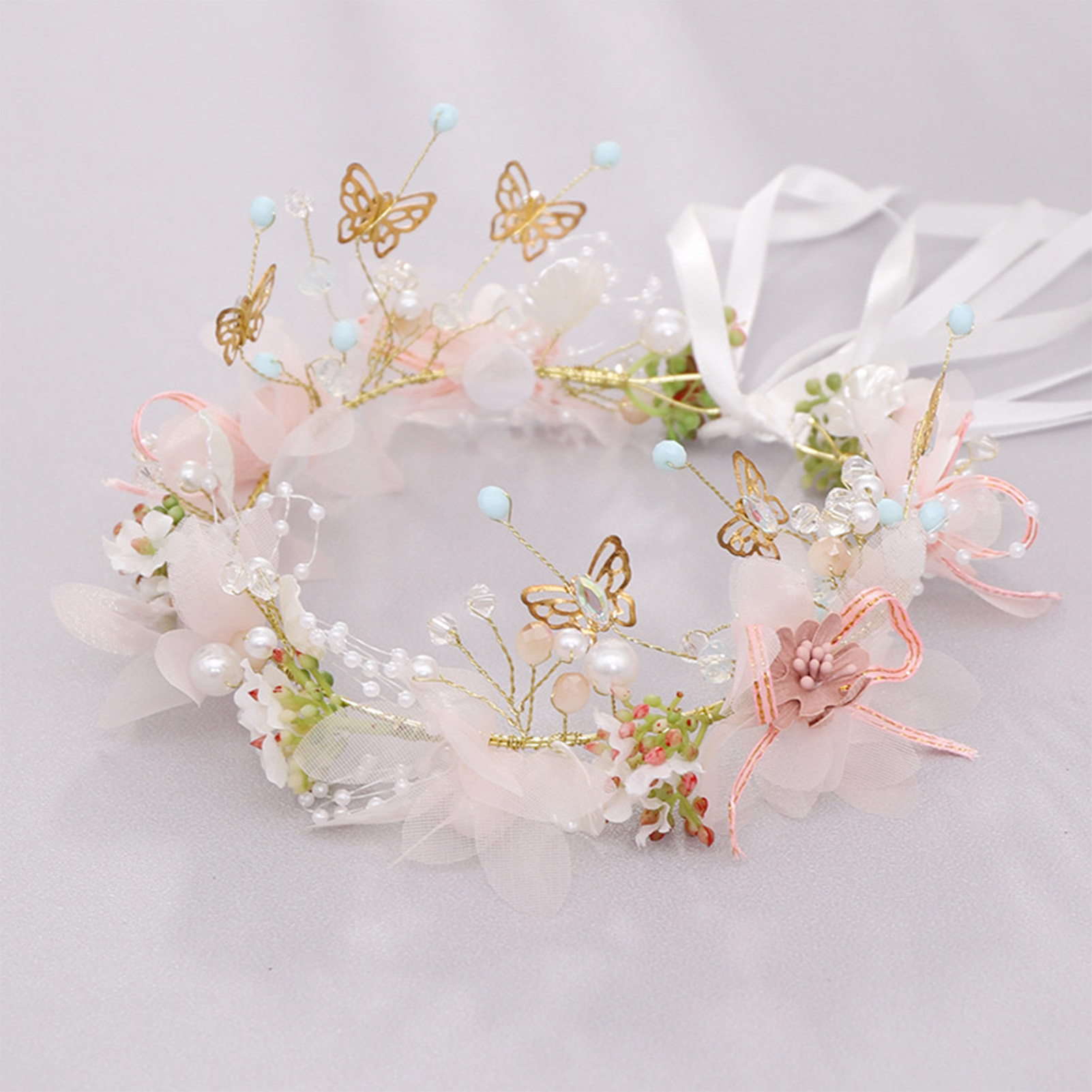 Kadın kızlar çiçekli kafa band - Wedding Supply Store incelemesi ve fiyatı
