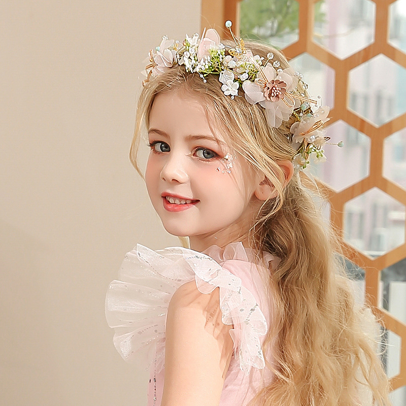 Kadın kızlar çiçekli kafa band - Wedding Supply Store incelemesi ve fiyatı