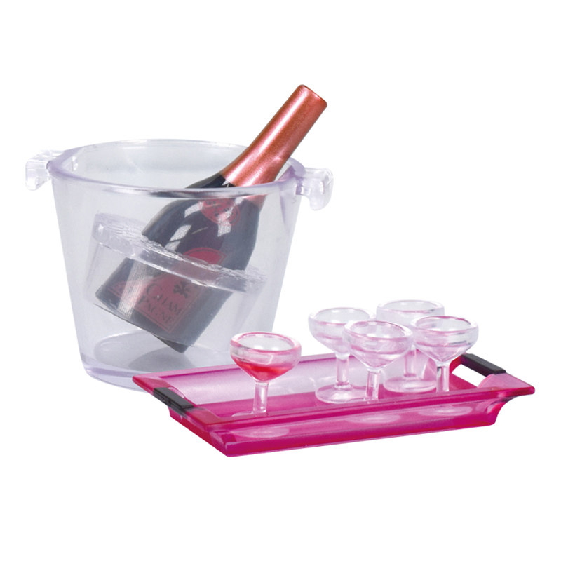 Gashapon Mini Şarap Kadehi Şam - Champagne Tower Set incelemesi ve fiyatı