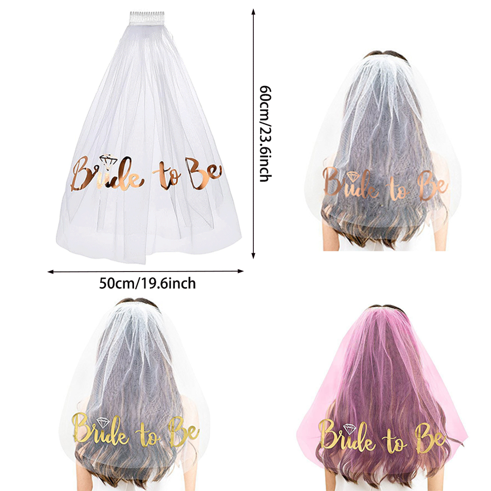 Gelin Adayı Peçesi Gül Altın B - Wedding Supply Store incelemesi ve fiyatı