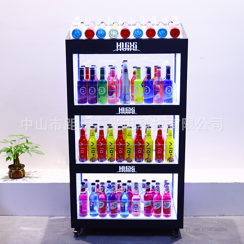 BarKTVIşıklı şarap dolabı, çok - Champagne Tower Set incelemesi ve fiyatı