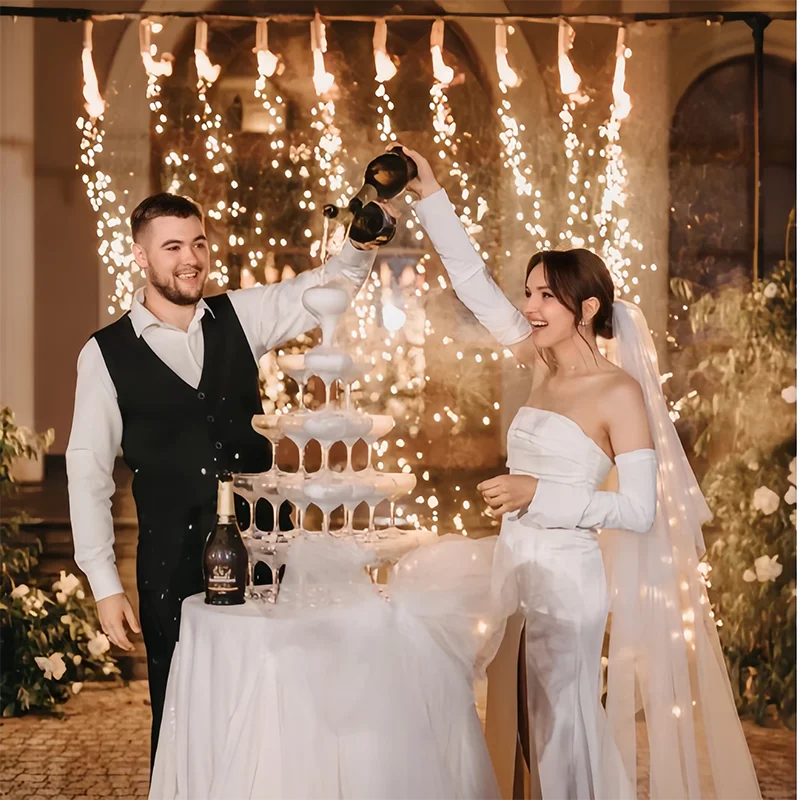5/7/8 Katlı Şampanya Kulesi Ba - Champagne Tower Set incelemesi ve fiyatı