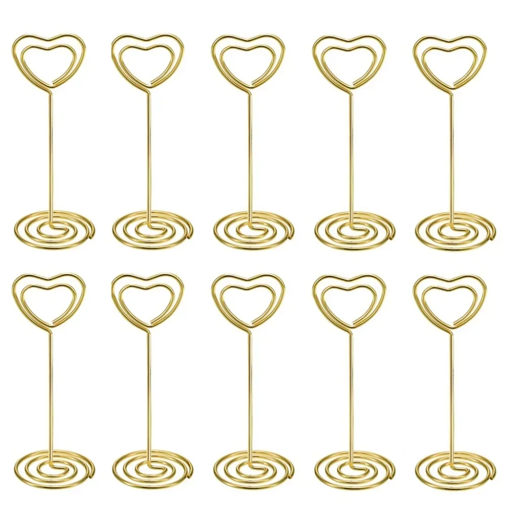 10 adet Kalp Şekli Masa Numara - Table Number Gold incelemesi ve fiyatı