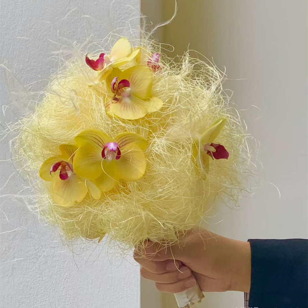 Dekoratif Renkli Keten İpek Çi - Supply Wedding Venue incelemesi ve fiyatı
